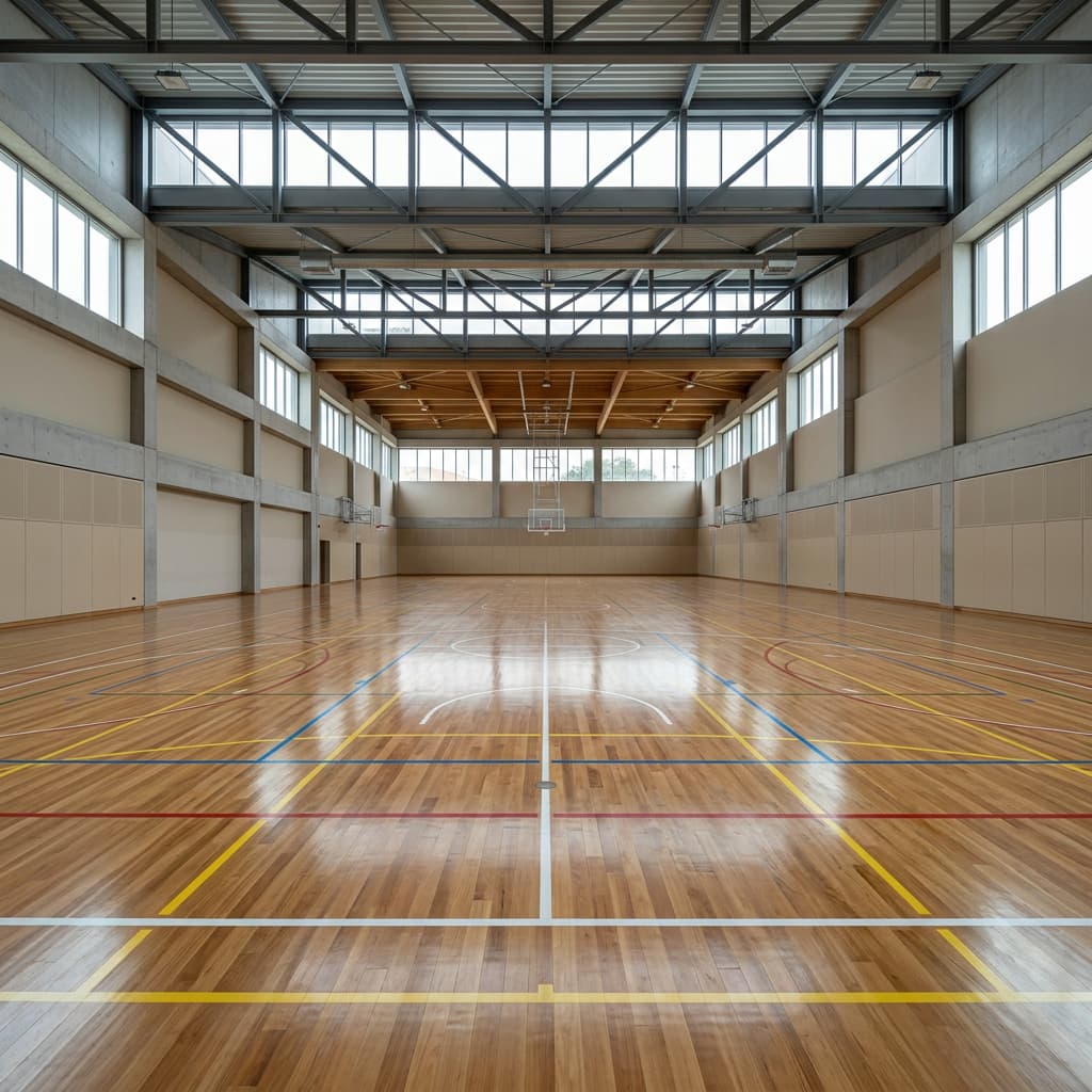 Gymnase municipal inclus dans un lot d'audit parc d'écoles